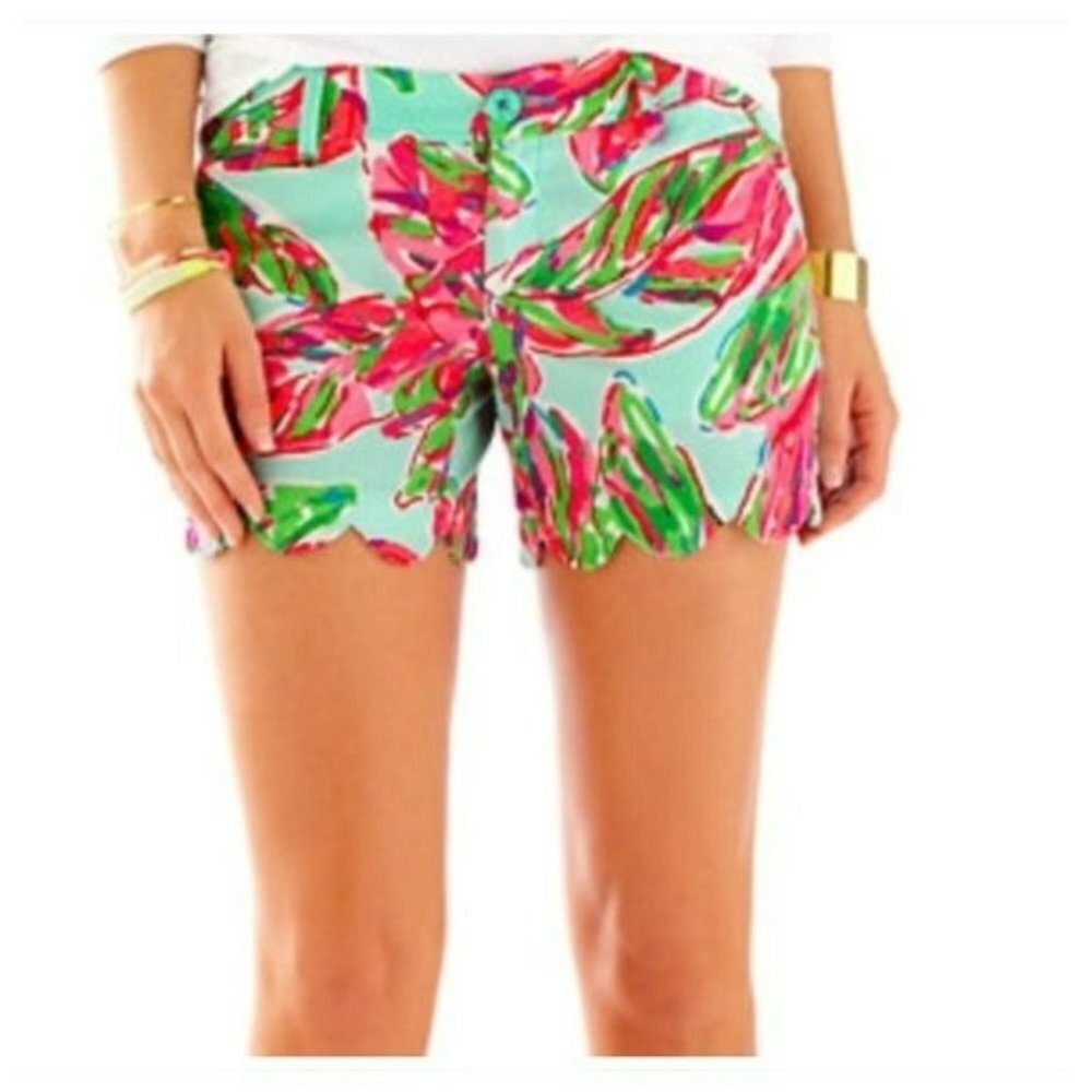 Lilly Pulitzer The Buttercup Short In The Vias Inseam 5" Women's Size 0